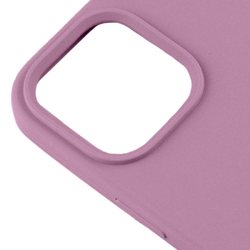 Силиконовый чехол для Apple iPhone 15 Silicone Case Full Сиреневый