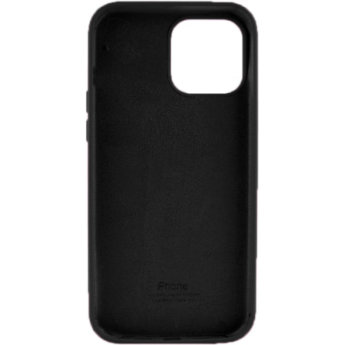 Силиконовый чехол для Apple iPhone 15 Silicone Case Full Черный