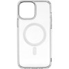 Силиконовый чехол для Apple iPhone 15 TPU MagSafe Прозрачная