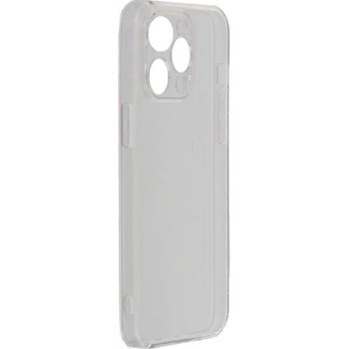 Силиконовый чехол для Apple iPhone 15 Plus Ultra Thin Case с защитой камеры Прозрачный