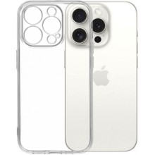 Силиконовый чехол для Apple iPhone 15 Pro Ultra Thin Case с защитой камеры