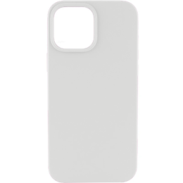 Силиконовый чехол для Apple iPhone 15 Pro Max Silicone Case Full Белый