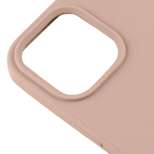 Силиконовый чехол для Apple iPhone 15 Pro Max Silicone Case Full Пудровый