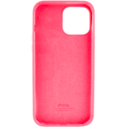 Силиконовый чехол для Apple iPhone 15 Pro Max Silicone Case Full Светло-розовый