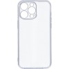 Силиконовый чехол для Apple iPhone 15 Pro Max Ultra Thin Case с защитой камеры Прозрачный