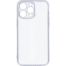 Силиконовый чехол для Apple iPhone 15 Pro Max Ultra Thin Case с защитой камеры Прозрачный