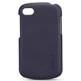 Чехол накладка для BlackBerry Q10 Nillkin Super Frosted Shield черный