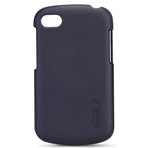 Чехол накладка для BlackBerry Q10 Nillkin Super Frosted Shield черный