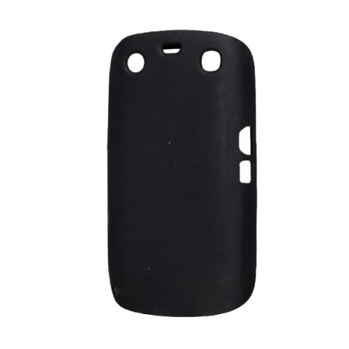 Силиконовый чехол для BlackBerry Q5 Melkco черный матовый