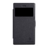 Чехол книжка для BlackBerry Z3 Nillkin Sparkle Leather Case черный