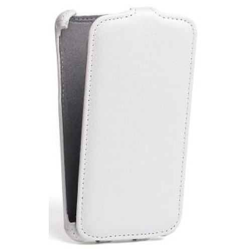 Чехол книжка для Explay Tornado Белый Pulsar Shell Case