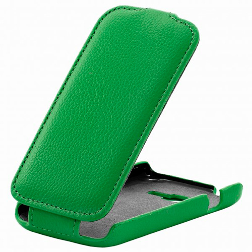 Чехол книжка для Explay Vega Armor зеленый