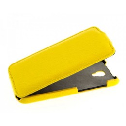 Чехол книжка для Explay Vega UpCase желтый
