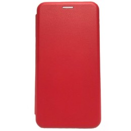 Чехол книжка для Samsung Galaxy A12 Fashion Case Красный