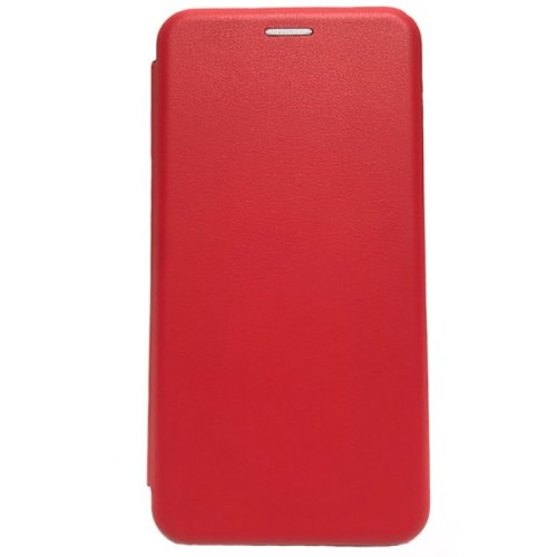 Чехол книжка для Samsung Galaxy A12 Fashion Case Красный