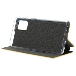 Чехол книжка для Xiaomi Redmi Note 10 Pro Fashion Case Золотой