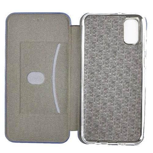 Чехол книжка для Samsung Galaxy A02S Fashion Case Синий