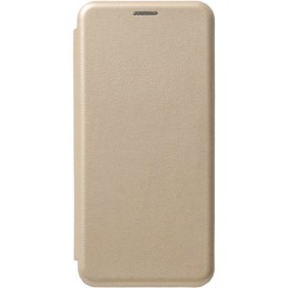 Чехол книжка для Samsung Galaxy A22 Fashion Case Золотой