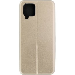 Чехол книжка для Samsung Galaxy A22 Fashion Case Золотой