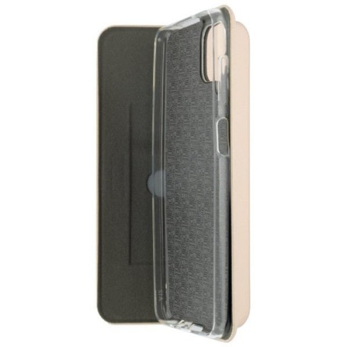 Чехол книжка для Samsung Galaxy A22 Fashion Case Золотой