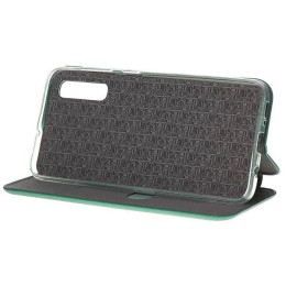 Чехол книжка для Xiaomi Redmi Note 8 2021 Fashion Case Зеленый