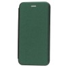 Чехол книжка для Xiaomi Redmi Note 8 2021 Fashion Case Темно зеленый