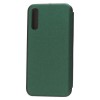 Чехол книжка для Xiaomi Redmi Note 8 2021 Fashion Case Темно зеленый