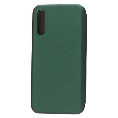 Чехол книжка для Xiaomi Redmi Note 8 2021 Fashion Case Темно зеленый