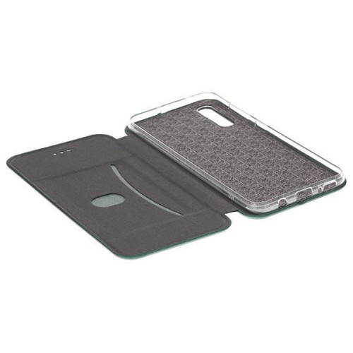 Чехол книжка для Xiaomi Redmi Note 8 2021 Fashion Case Темно зеленый