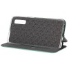 Чехол книжка для Xiaomi Redmi Note 8 2021 Fashion Case Темно зеленый