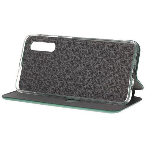 Чехол книжка для Xiaomi Redmi Note 8 2021 Fashion Case Темно зеленый