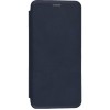 Чехол книжка для Realme 7 Fashion Case Темно синий