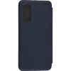 Чехол книжка для Realme 7 Fashion Case Темно синий