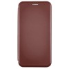 Чехол книжка для Huawei P smart (2021) Fashion Case Бордовый