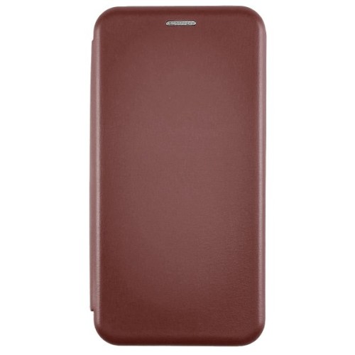 Чехол книжка для Huawei P smart (2021) Fashion Case Бордовый