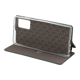 Чехол книжка для Samsung Galaxy Note 20 Fashion Case Зеленый