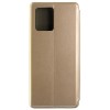 Чехол книжка для Realme 8 Fashion Case Золотой