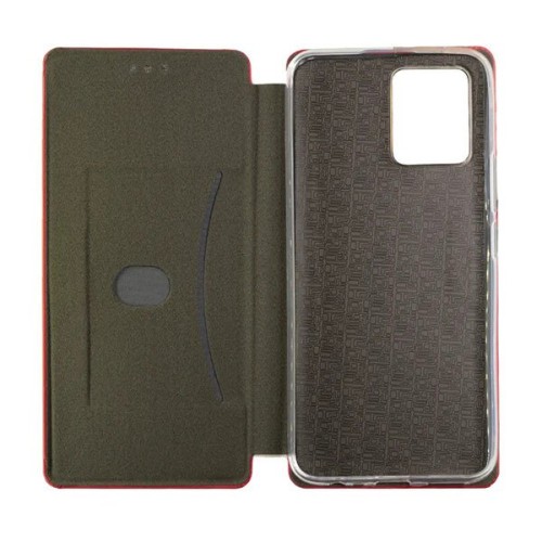 Чехол книжка для Realme 8 5G Fashion Case Красный