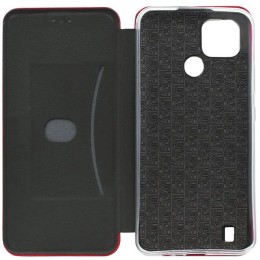 Чехол книжка для Realme C21 Fashion Case Красный