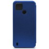 Чехол книжка для Realme C21 Fashion Case Темно синий