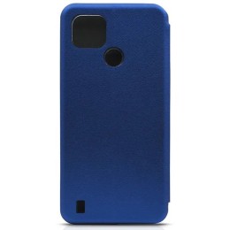 Чехол книжка для Realme C21 Fashion Case Темно синий