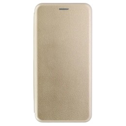Чехол книжка для Xiaomi Poco F3 Fashion Case Золотой