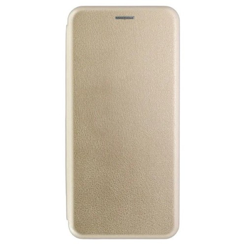 Чехол книжка для Xiaomi Poco F3 Fashion Case Золотой