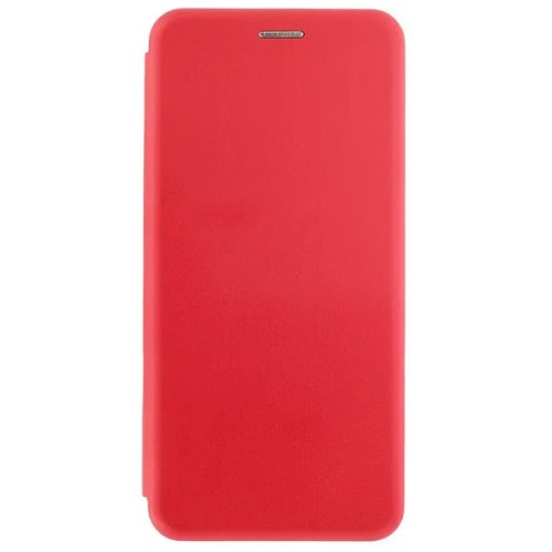 Чехол книжка для Xiaomi Poco F3 Fashion Case Красный