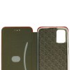 Чехол книжка для Xiaomi Poco F3 Fashion Case Красный