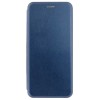 Чехол книжка для Xiaomi Poco F3 Fashion Case Темно синий