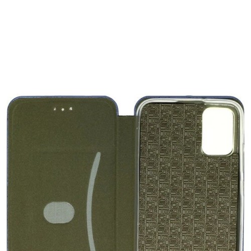 Чехол книжка для Xiaomi Poco F3 Fashion Case Темно синий