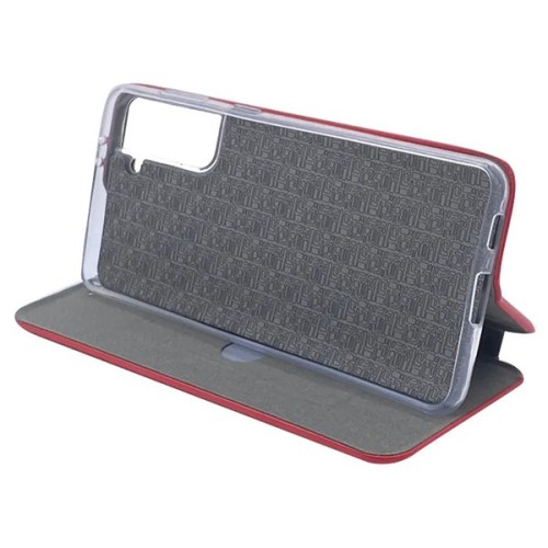 Чехол книжка для Samsung Galaxy S21+ Fashion Case Красный