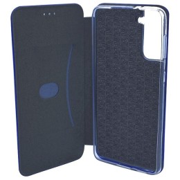 Чехол книжка для Samsung Galaxy S21+ Fashion Case Темно синий