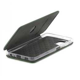Чехол книжка для Samsung Galaxy A22 Fashion Case Зеленый